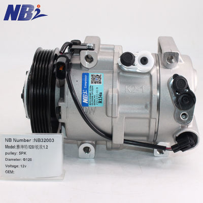 Giá tốt. 977011R900 Auto Aircon 12V AC Compressor for Hyundai Accent for KIA RIO 5PK Car Compresor 97701C7000 97701-1R900 P30013-4111 trực tuyến