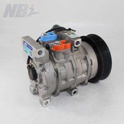Giá tốt. Auto AC Compressor 10S11C cho Toyota Vios 2006-2007 Bộ phận điều hòa không khí xe hơi mới 12V MG với 88320-0D020 & 88410-0D130 trực tuyến