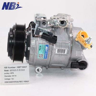 Giá tốt. 100% thử nghiệm Ford Explorer Sport Auto AC máy nén 3.5L Turbo DA8Z19703A/FB53-19D629 6PK 12 trực tuyến
