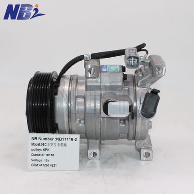 2003 cho Corolla X10 AC máy nén không khí Mini 12V 4pk Điều kiện mới không có cảm ứng Mô hình 88320-1A481 từ Faw