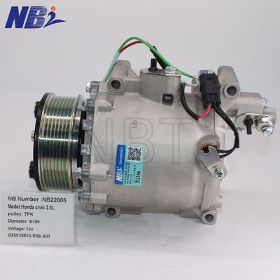 Đối với Honda Civic 2.0L OEM 38810-RRB-A01 mới 12V 7PK Voltage Pulley