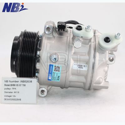 Giá tốt. 64526822848 Máy nén AC xe hơi cho BMW 750i 520i X5 X7 645256802 Máy nén điều hòa không khí 12V trực tuyến