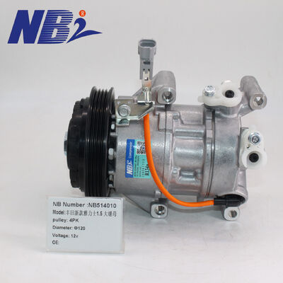 Giá tốt. 88310-0D070 Máy nén điều hòa ô tô 12V cho Toyota Yaris 1.3 Corolla Vios 1nz Phụ tùng máy nén AC xe hơi 12V 883100D140 trực tuyến